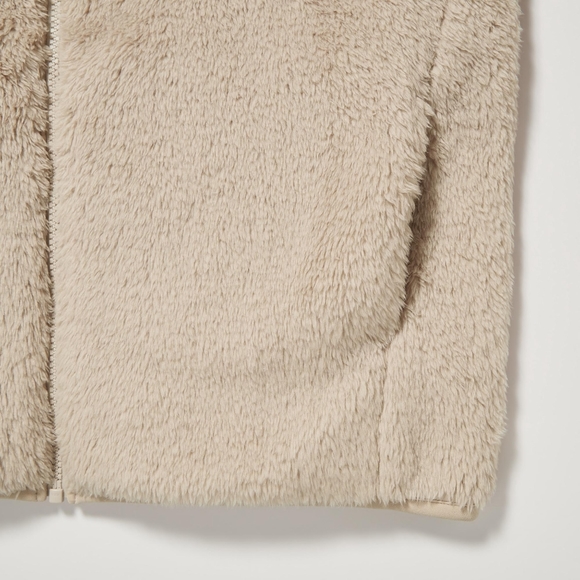 Fluffy Yarn Fleece Full-Zip Jacket - Picture 3 of 8